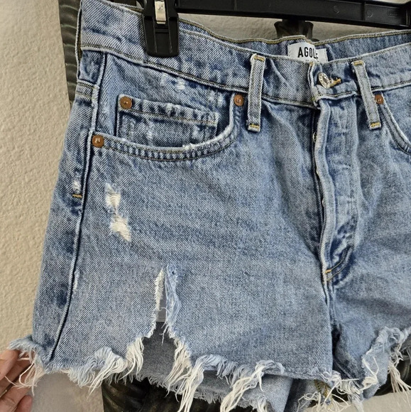 Agolde Parker Vintage Cut Off Short In Swapmeet - Picture 7 of 11